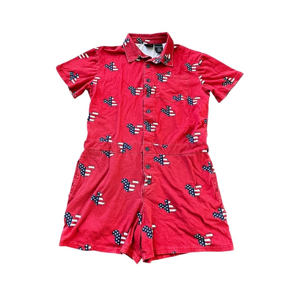 Disney Mickey Mouse Americana Romper | Size Small